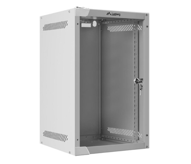 LANBERG Szafa wisząca 10 cali 9U 280x310mm szara WF10-2309-10S - 519081 - zdjęcie